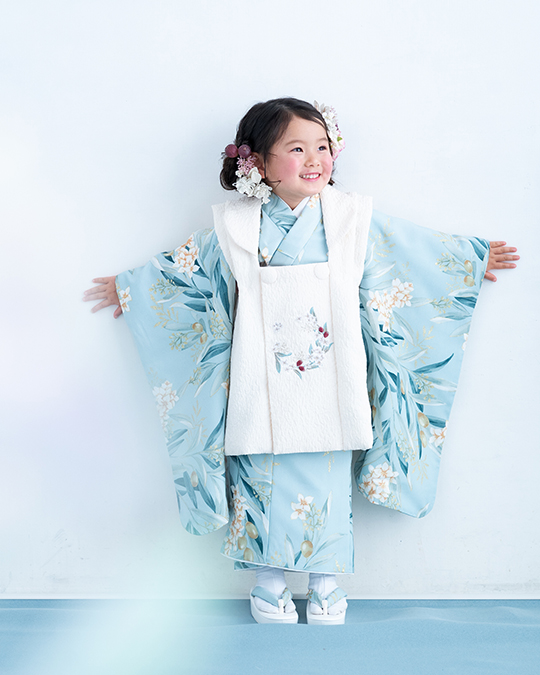 七五三 女の子 着物 浜松 フォトスタジオ衣装