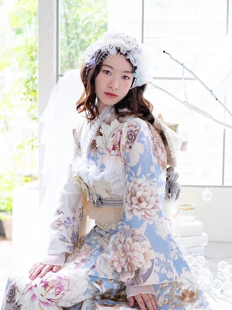 成人式 振袖 ロングスタイル ヘアアレンジ