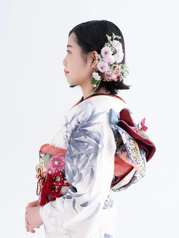 成人式 振袖 ショート ボブ ヘアアレンジ