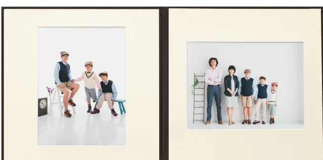 写真2枚入りアルバム
