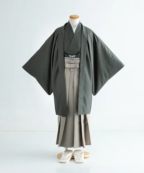 深川みどりの羽織袴