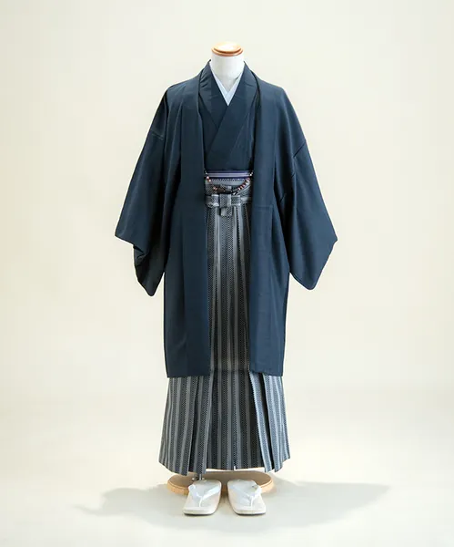 紺の羽織袴
