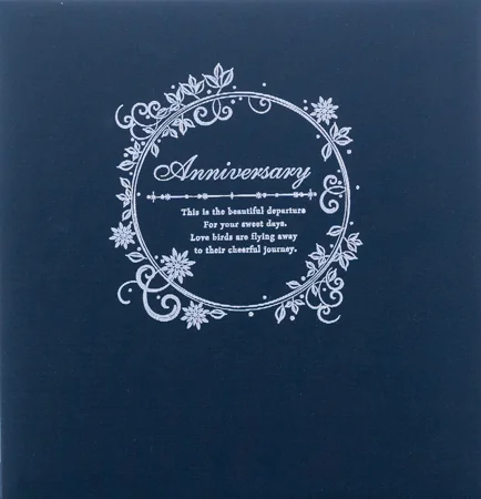 アルバム Anniversary 紺の表紙