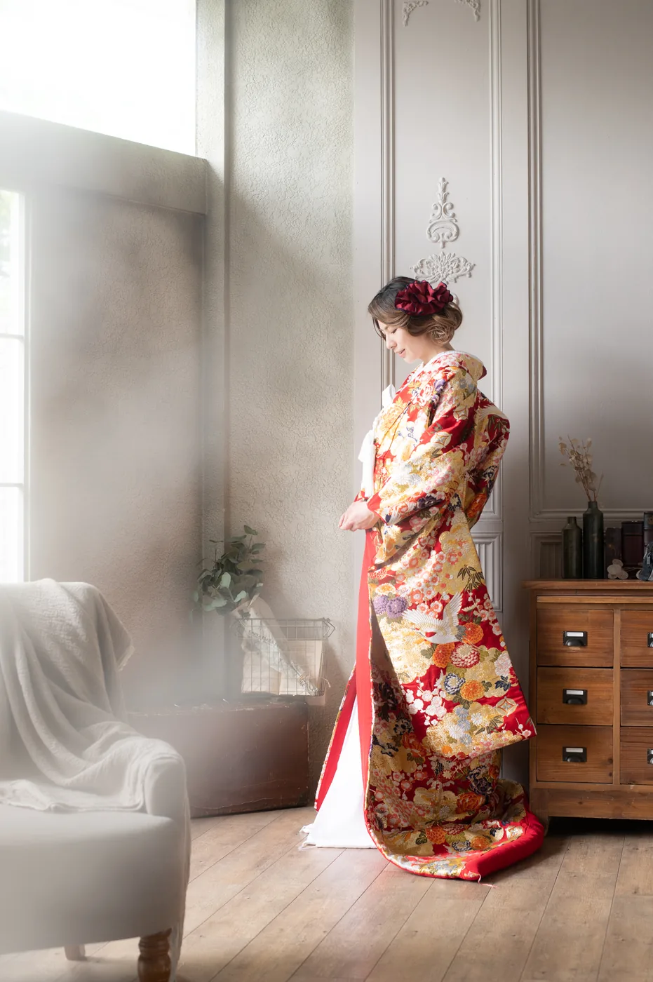 色打掛の花嫁