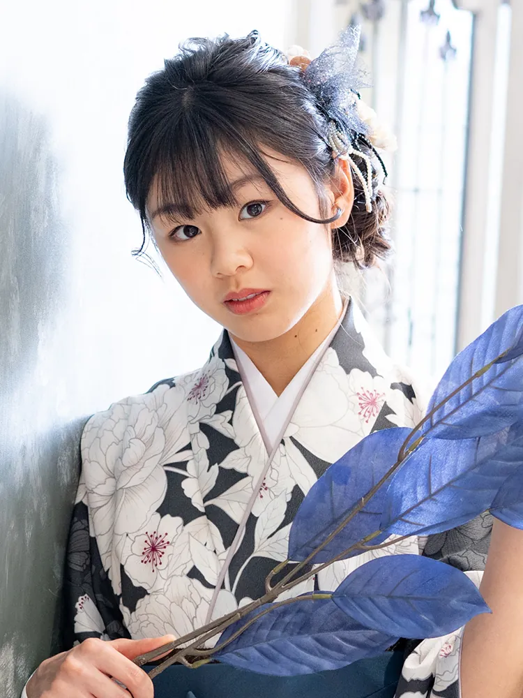 小学校卒業袴 アップスタイル ヘアアレンジ